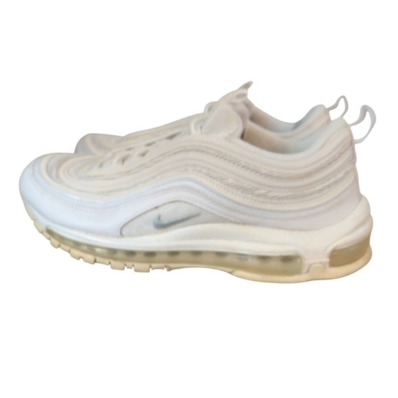 NIKE Air Max Sneakers Women's White Tennis Shoes Size 9.5 - Picture 4 of 12